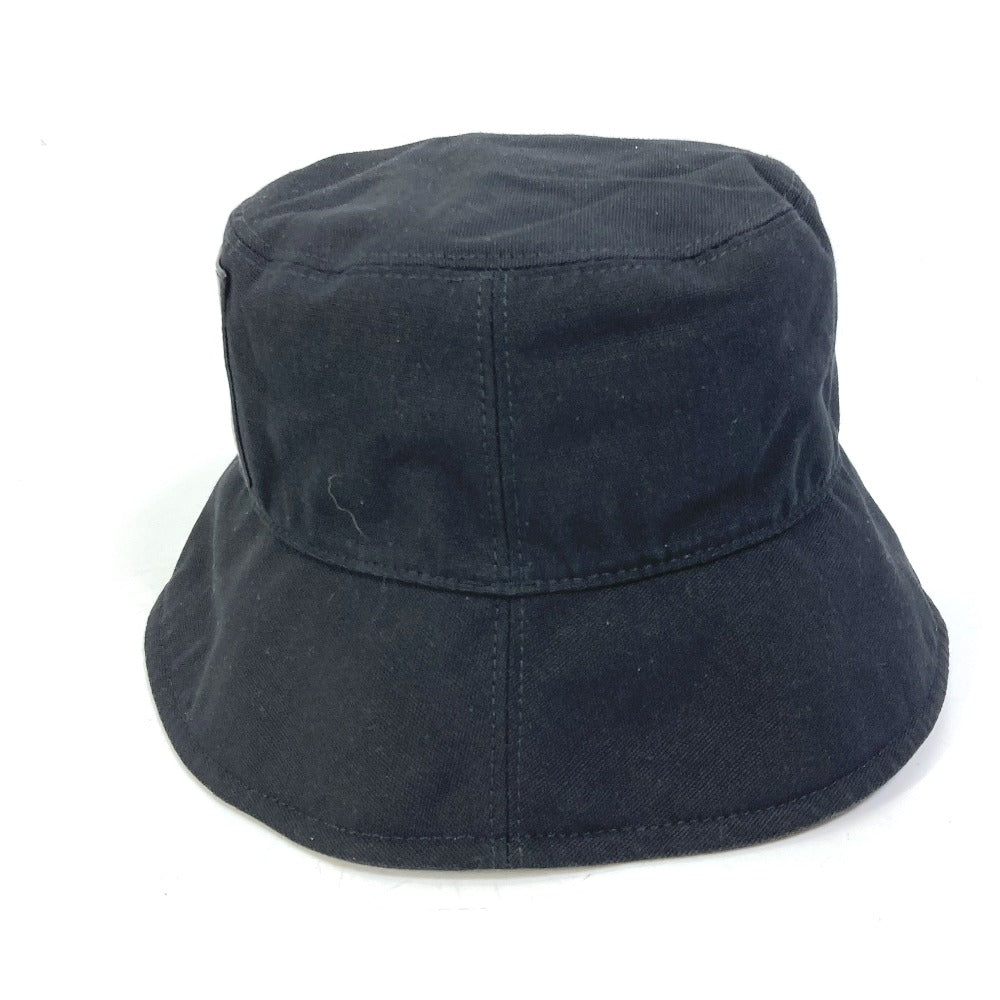 FENDI hat FXQ801 cotton black versace versace collaboration Fendace logo Women S Used