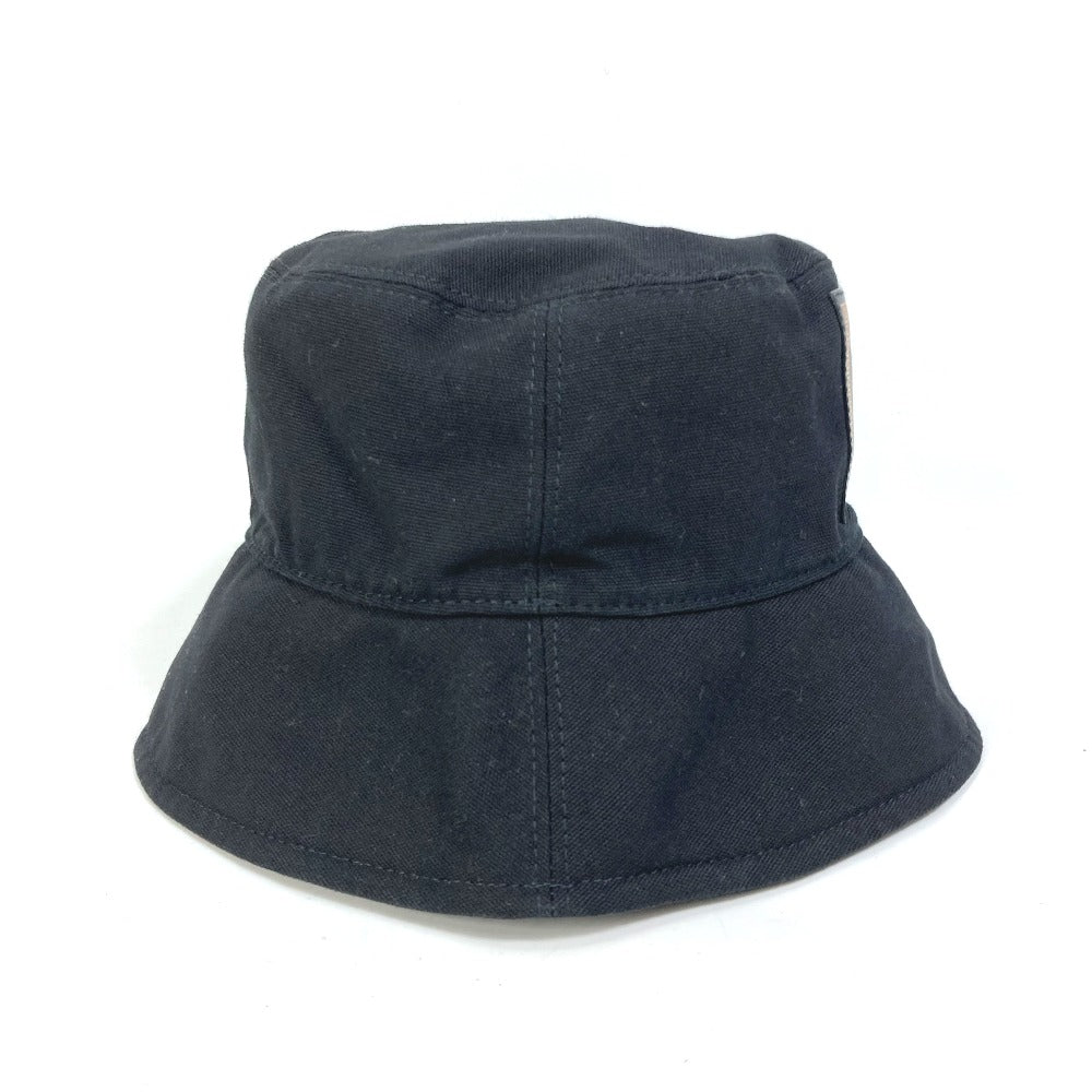 FENDI hat FXQ801 cotton black versace versace collaboration Fendace logo Women S Used