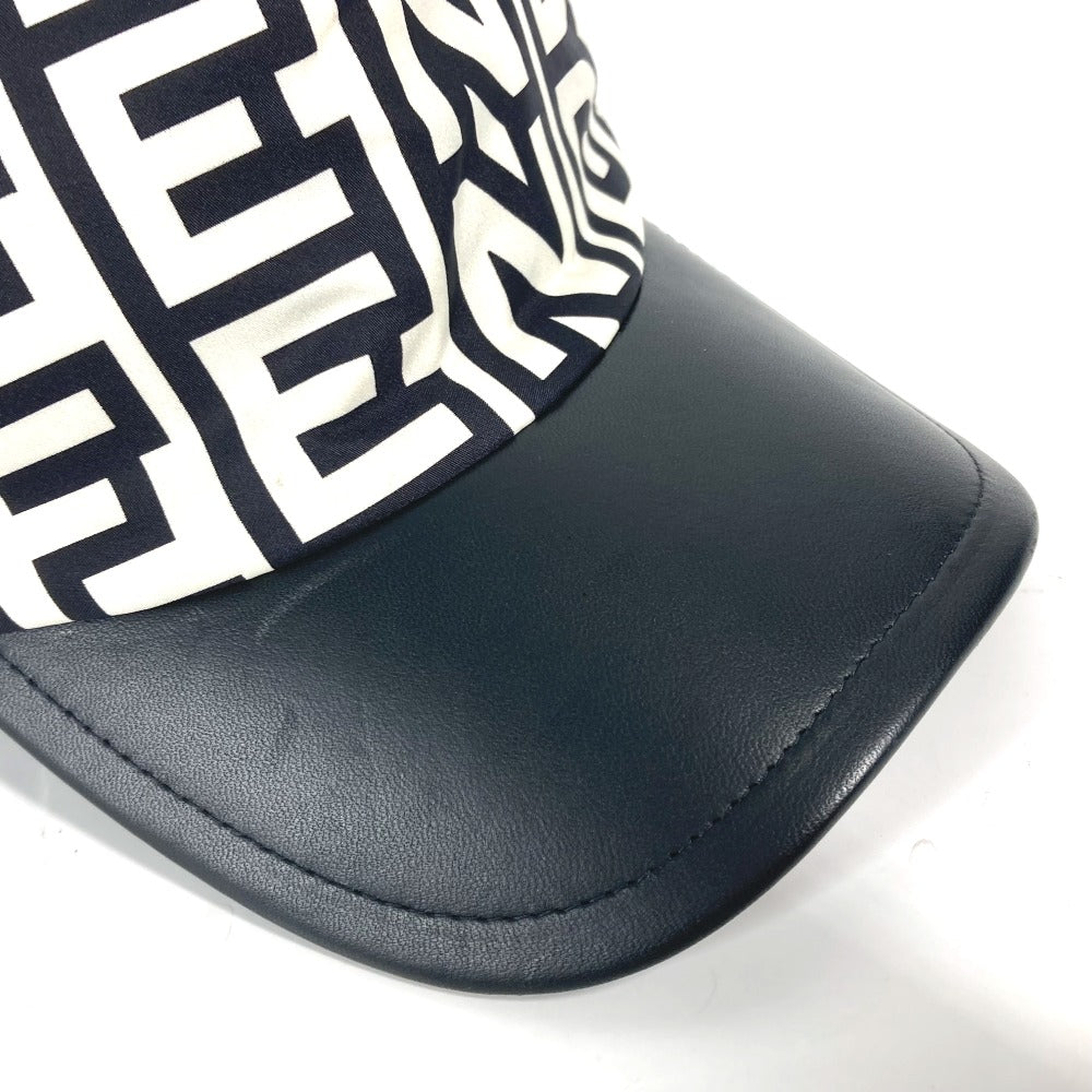 FENDI cap FXQ768 Nylon white Marc Jacobs collaboration logo Women Used