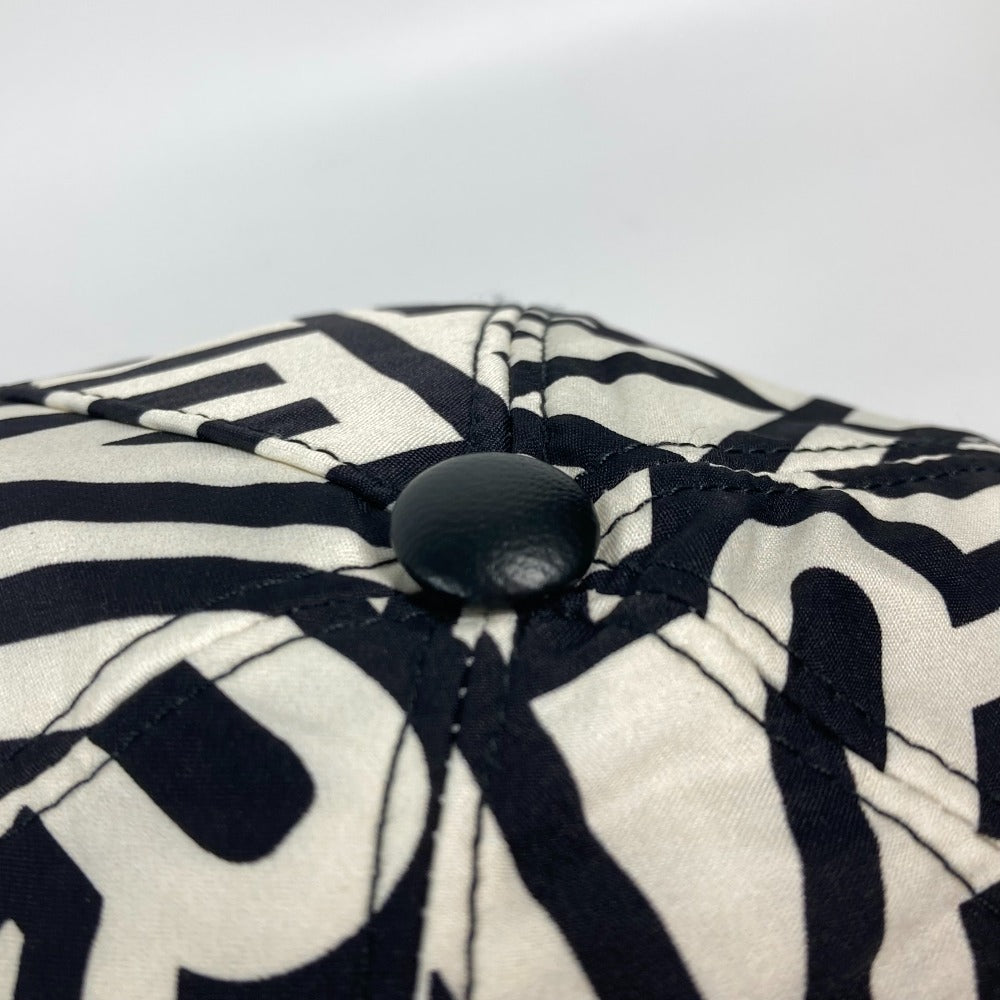 FENDI cap FXQ768 Nylon white Marc Jacobs collaboration logo Women Used