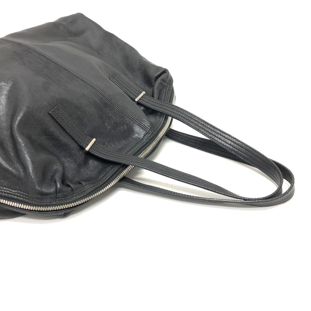 FENDI Boston Duffel bag 8BR623 leather black ZUCCA UNZIPPED