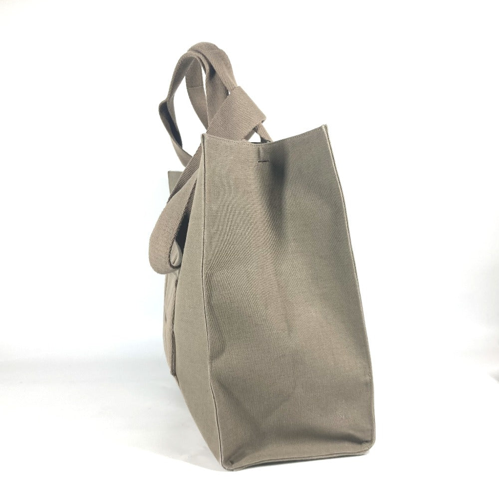 FENDI Tote Bag 7VA558 canvas khaki TOTE CANVAS mens Used