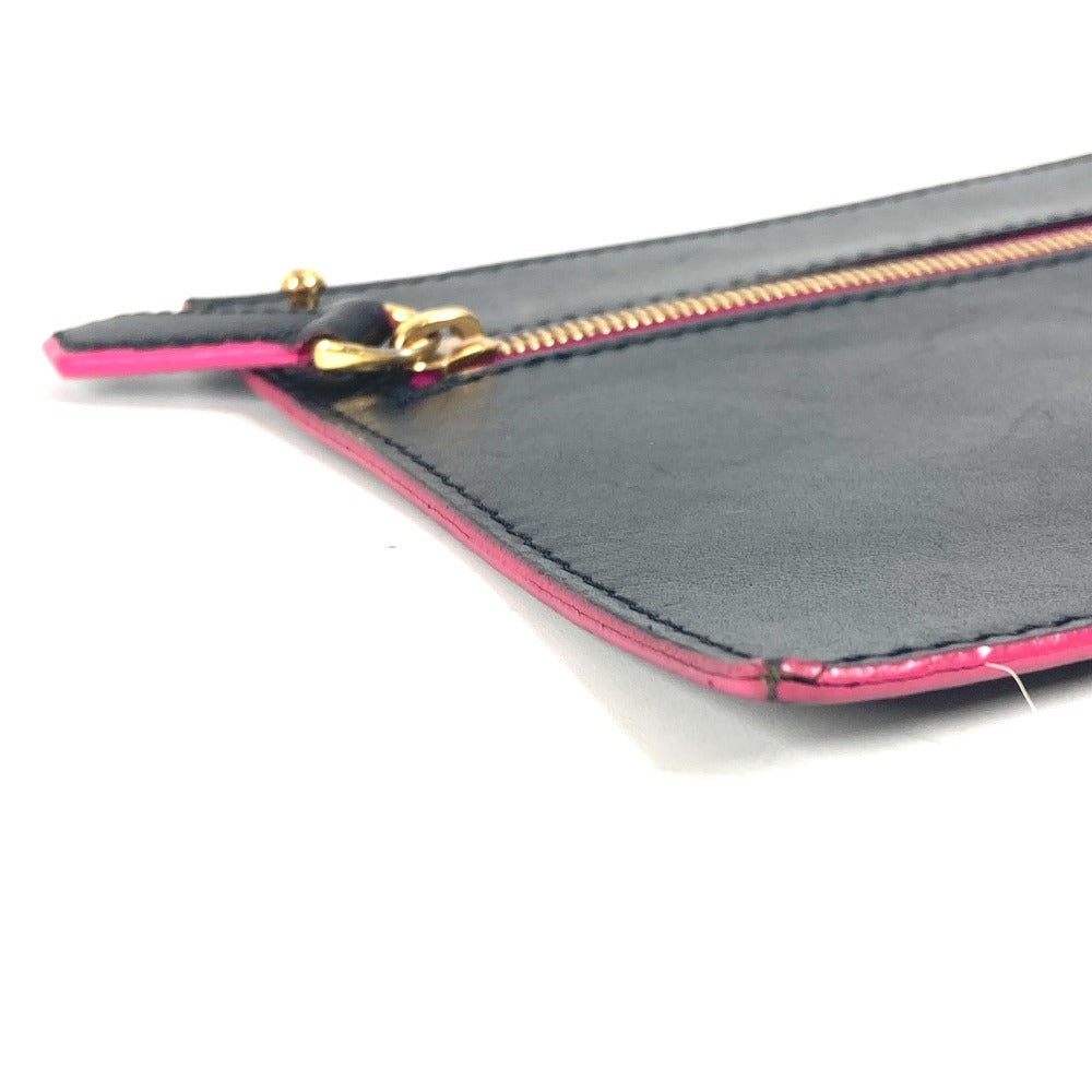 FENDI Pouch leather black By color Accessories Flat