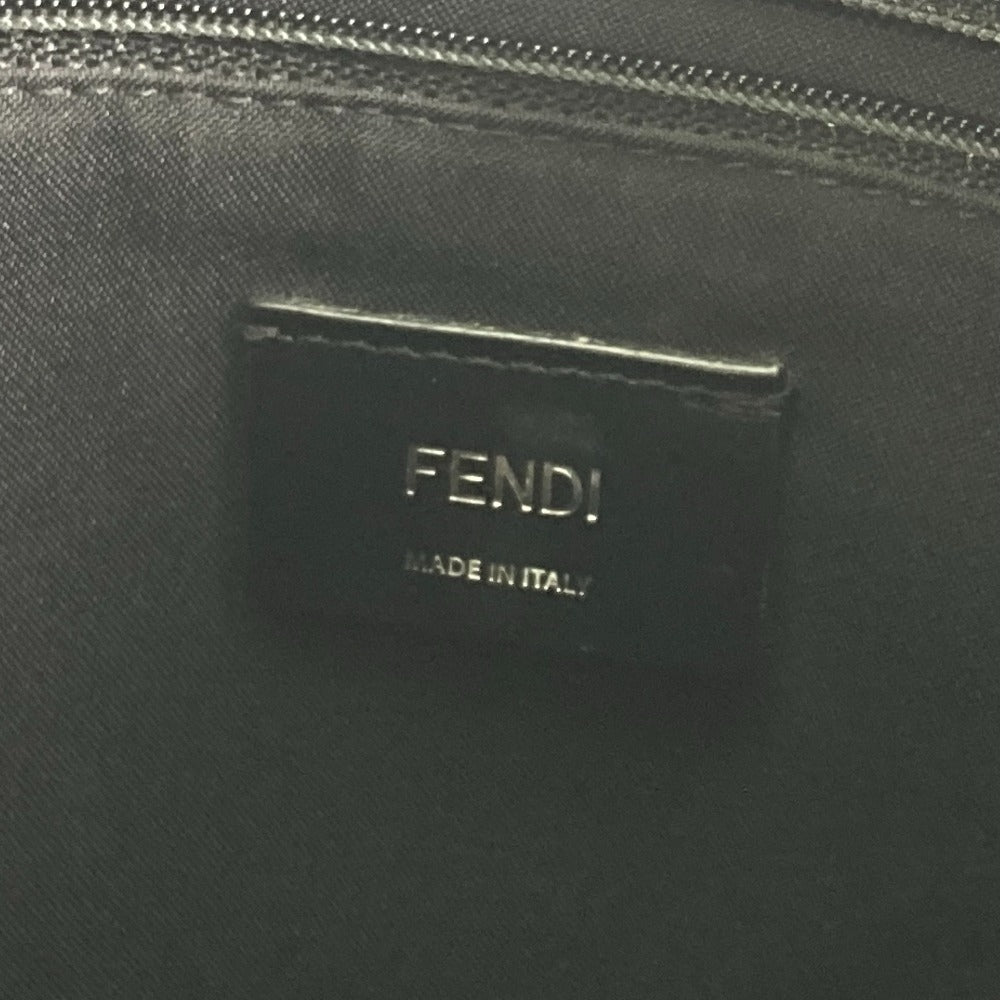 FENDI Tote Bag 7VA367 Nylon black Monster Bugs mens Used