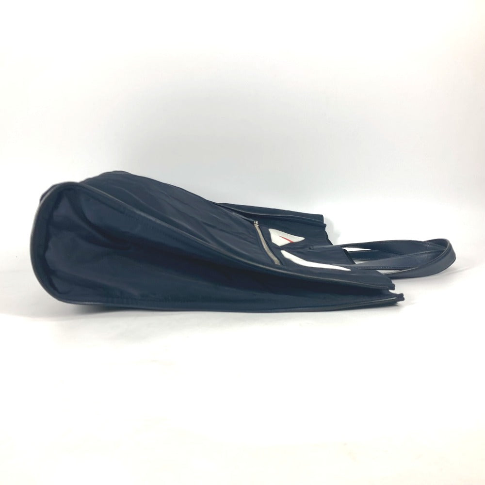 FENDI Tote Bag 7VA367 Nylon, Leather Navy Shoulder Bag monster