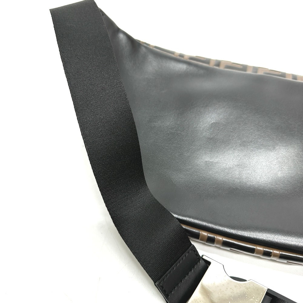 FENDI Sling bag 7VA434 leather Brown Bag Cross Sling Bag Shoulder Bag Zucca mens Used