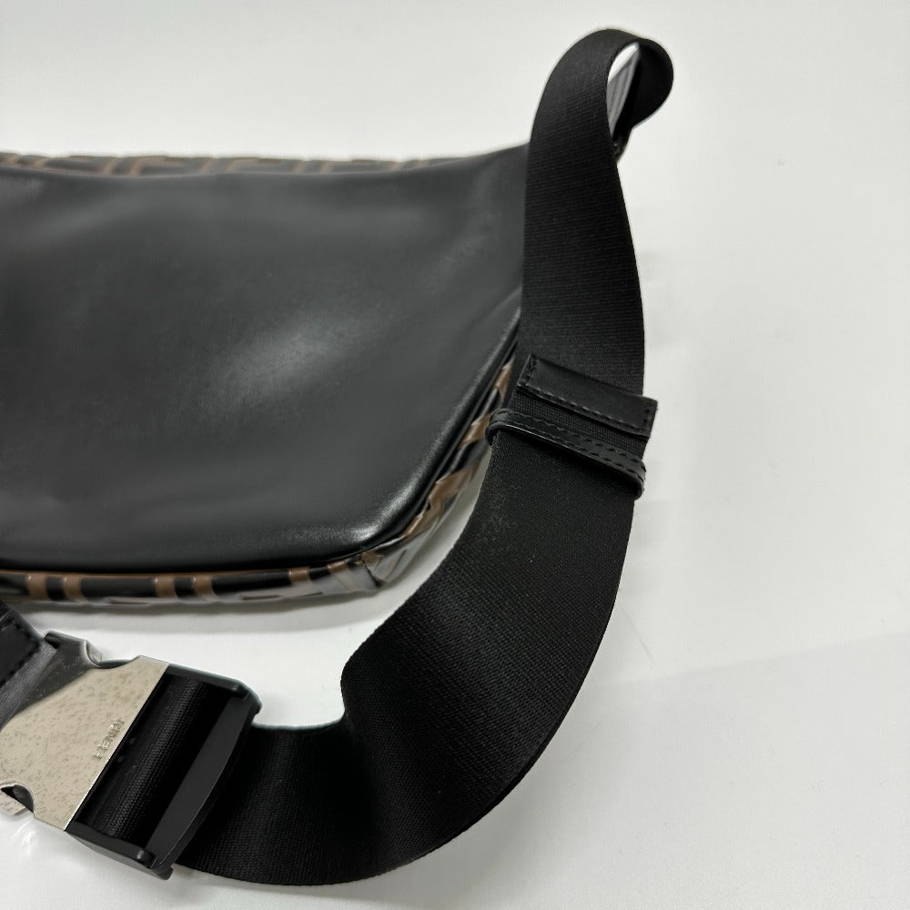 FENDI Sling bag 7VA434 leather Brown Bag Cross Sling Bag Shoulder Bag Zucca mens Used