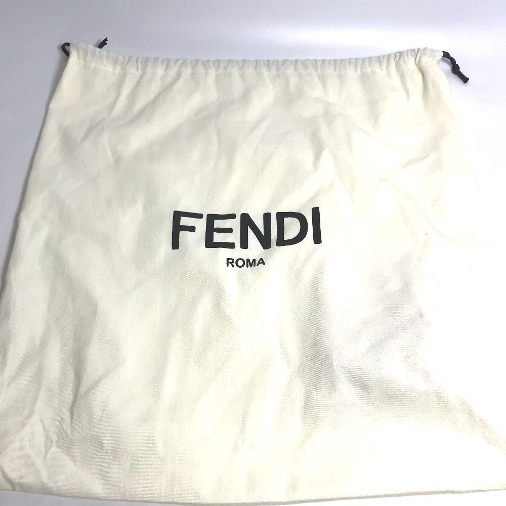 FENDI Tote Bag 8BH357 Coated canvas white Joshua Vides Collaboration Shopper bag