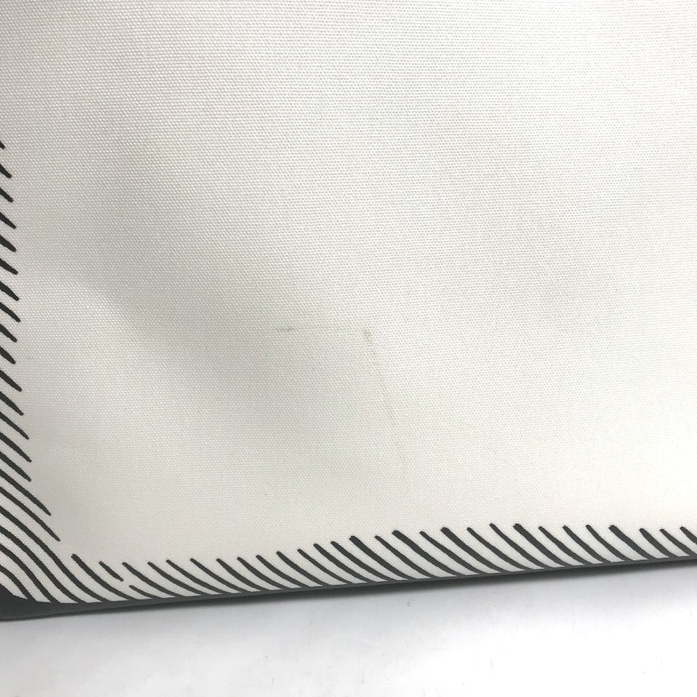 FENDI Tote Bag 8BH357 Coated canvas white Joshua Vides Collaboration Shopper bag