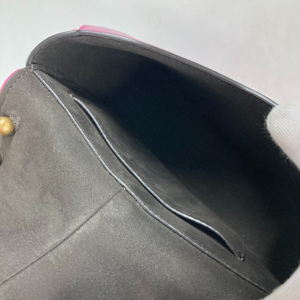 FENDI Shoulder Bag 8BS082 leather purple Come on Small