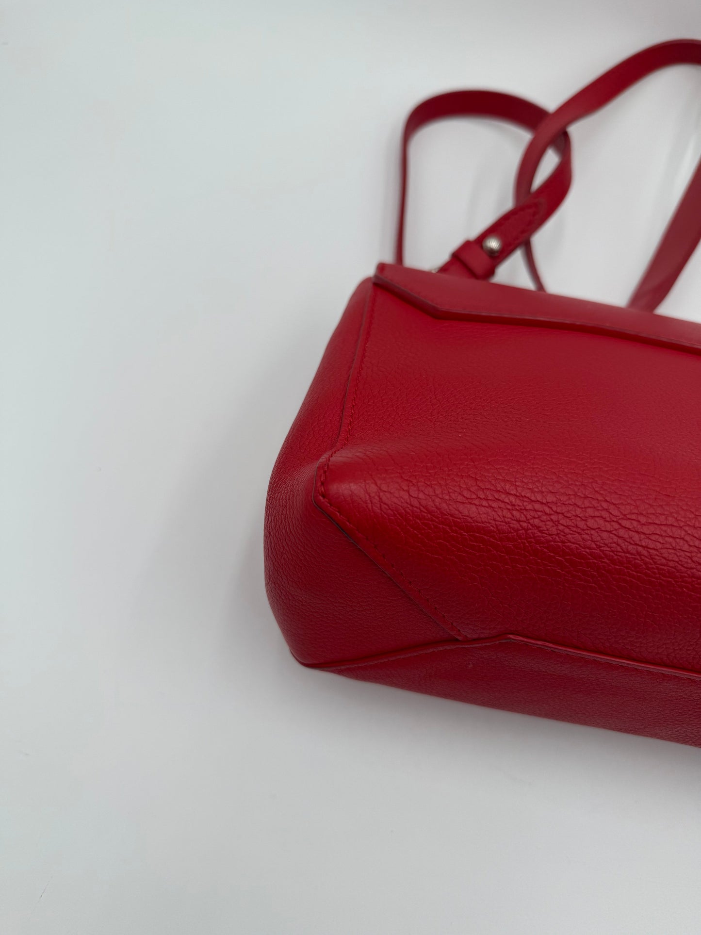 Crossbody Luxury Designer By Louis Vuitton In Red & Silver, Size:Small