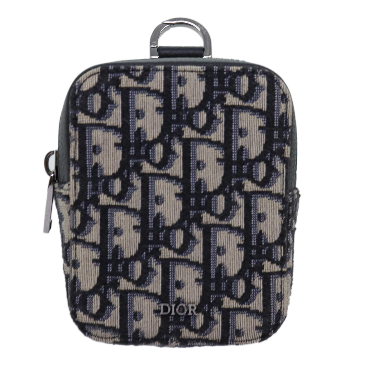 Dior Oblique Canvas Clutch Bag ()