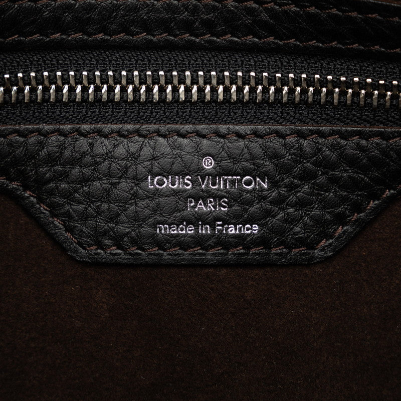 Louis Vuitton Monogram Machaine Celine MM Handbag 2WAY M93987 Noir Black Leather Louis Vuitton