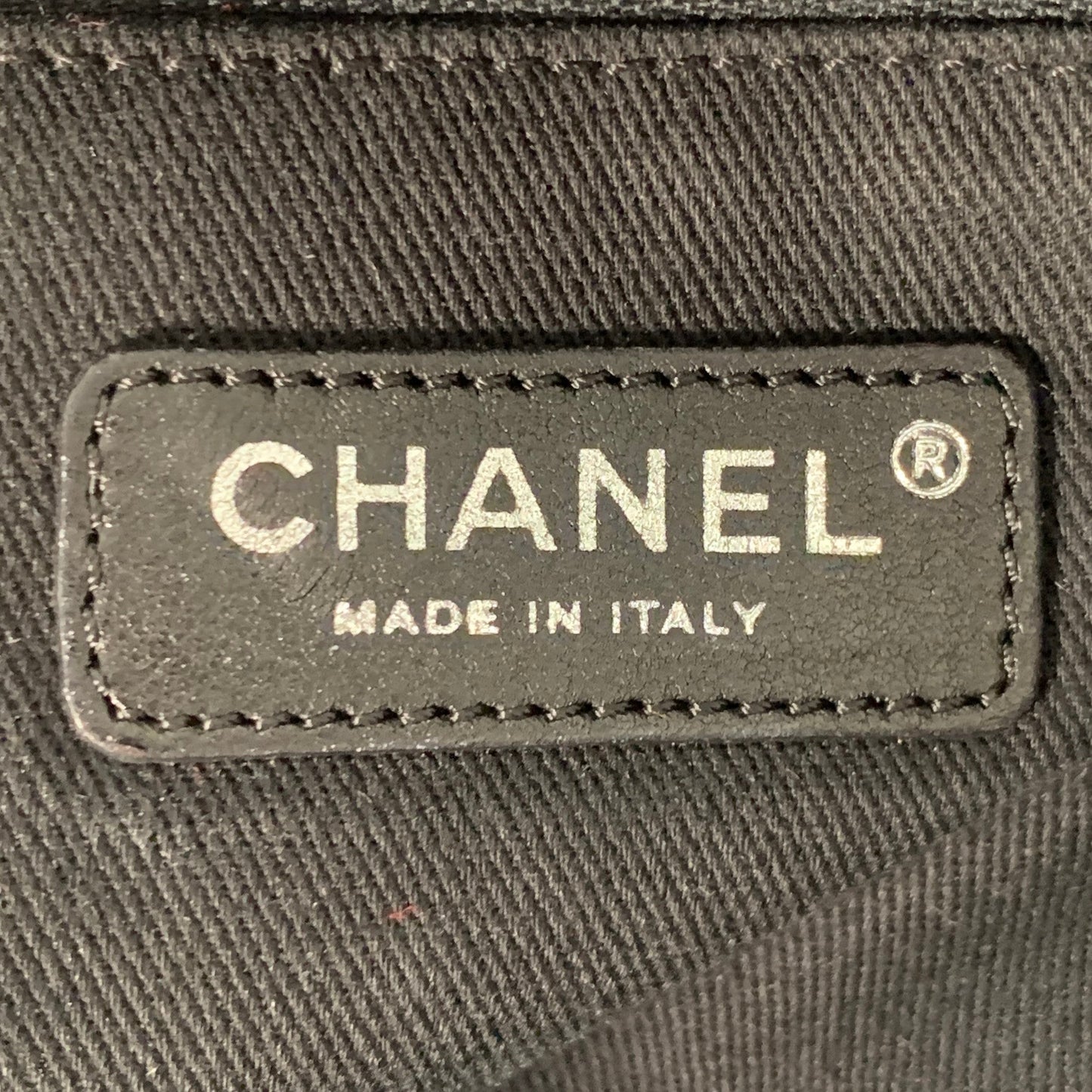 CHANEL Deanville Black Grey Tweed Straw Canvas Tote Leather Handles Handbag