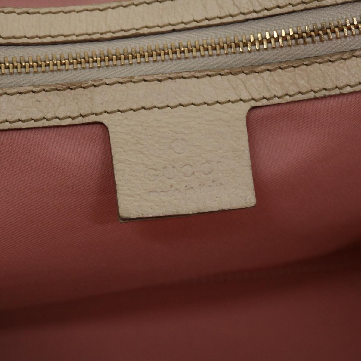 GUCCI GG Canvas Sherry Line Hand Bag Pink White Green