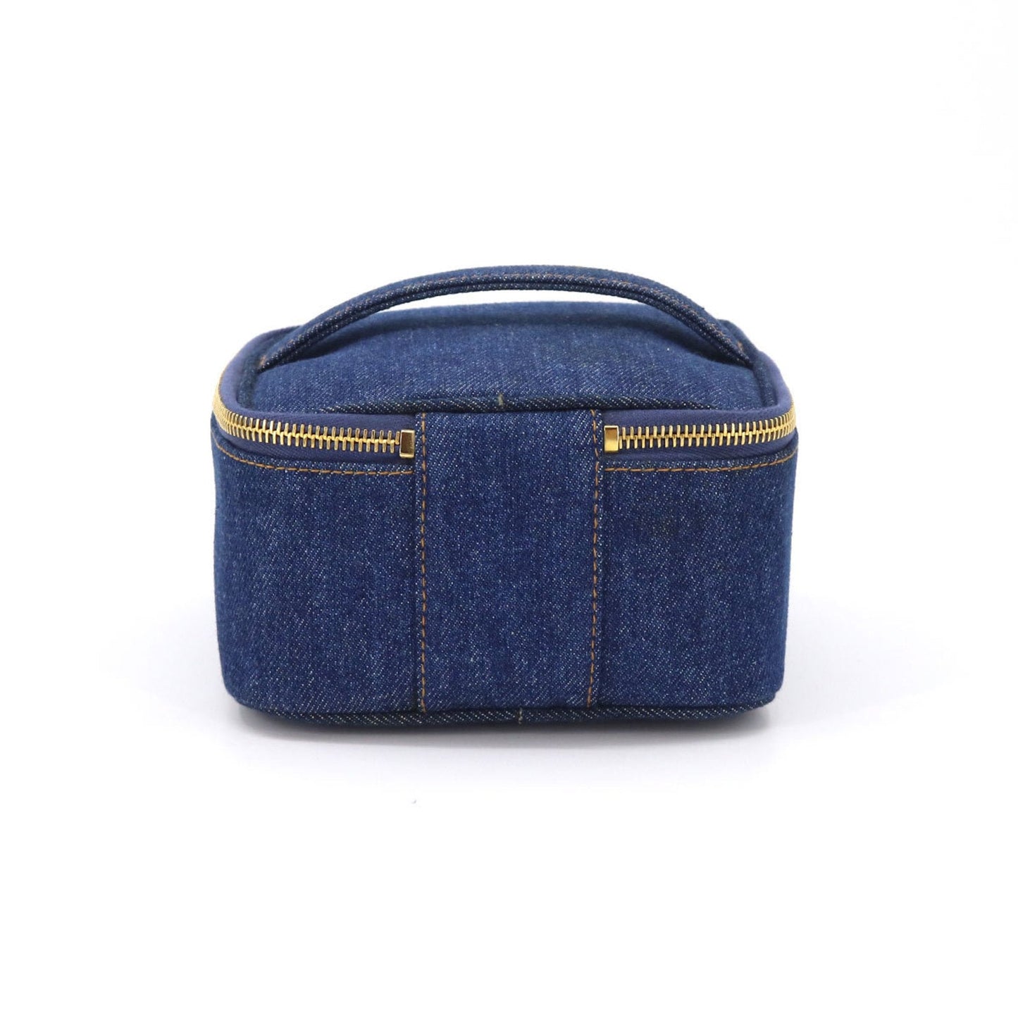 Chanel Blue Denim - Jeans Vanity clutch bag