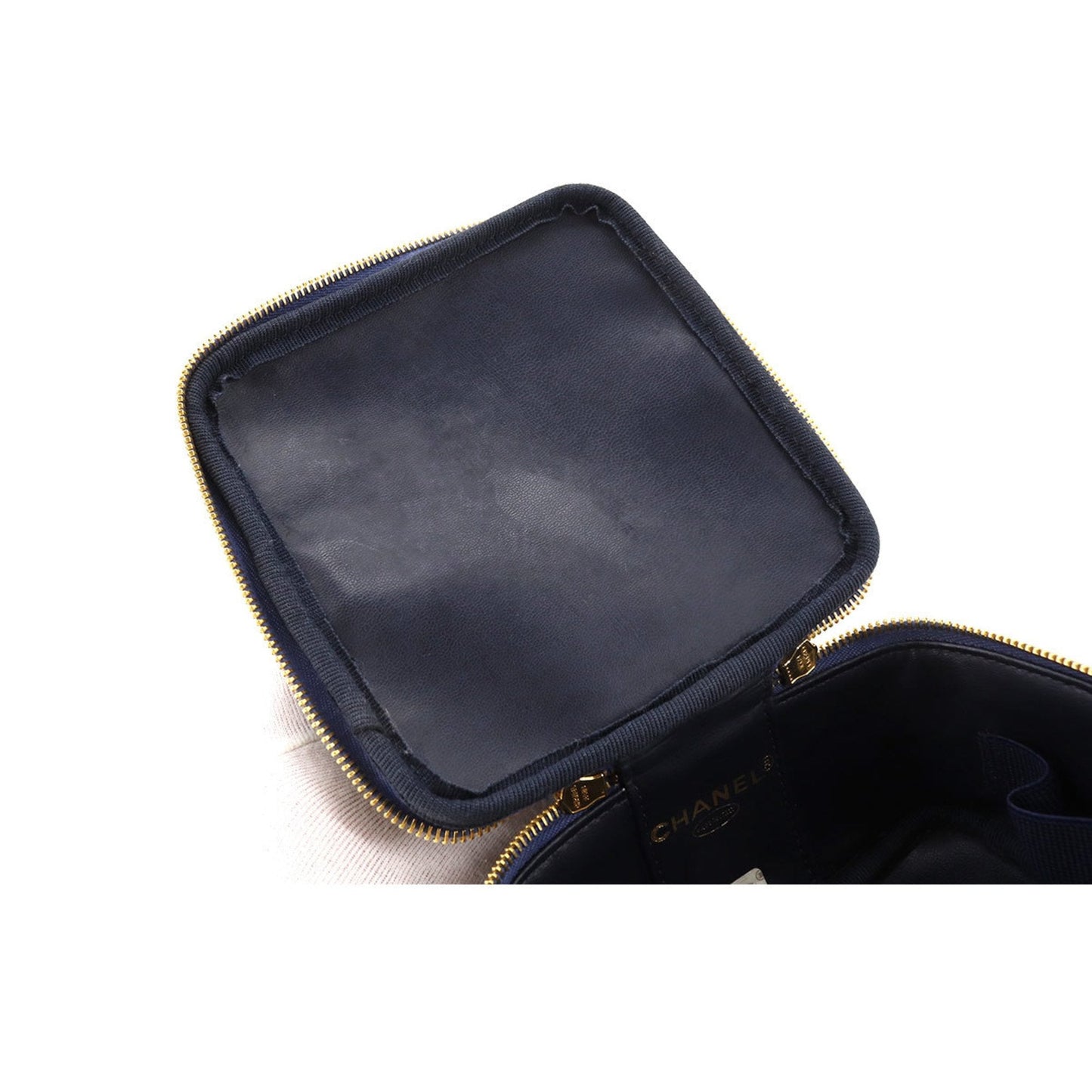 Chanel Blue Denim - Jeans Vanity clutch bag