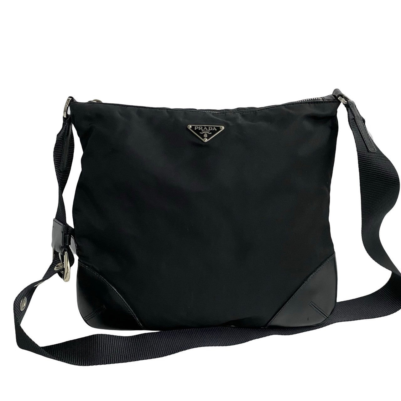 PRADA Shoulder Bag Nylon black