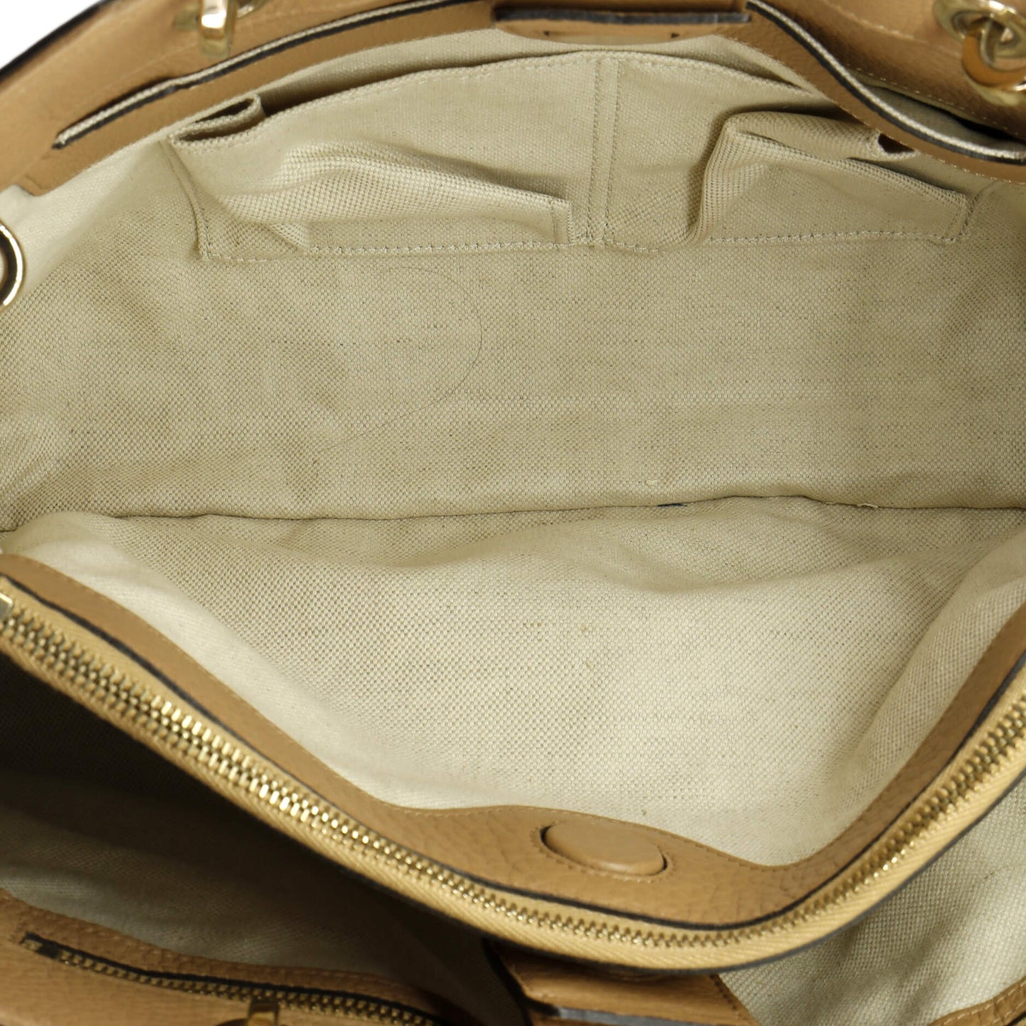Bamboo Shopper Tote Leather Medium