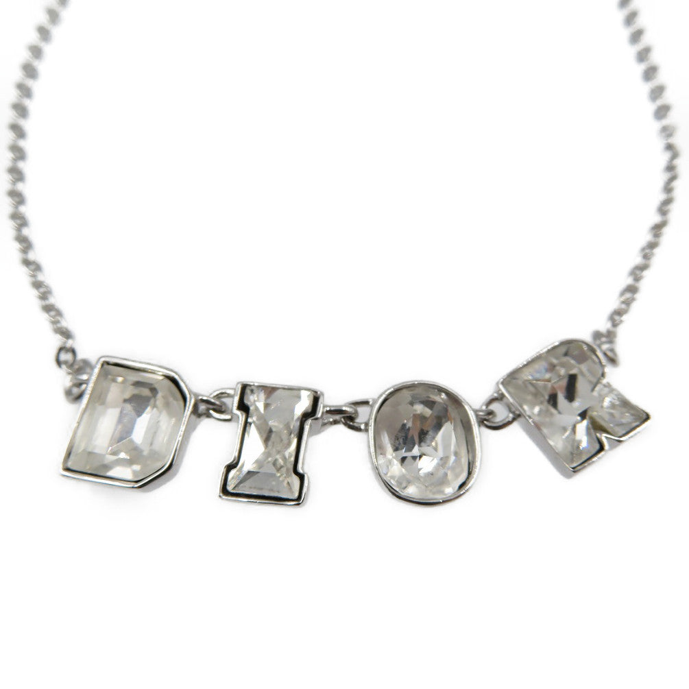 Christian Dior bracelet Metal, Rhinestone Silver