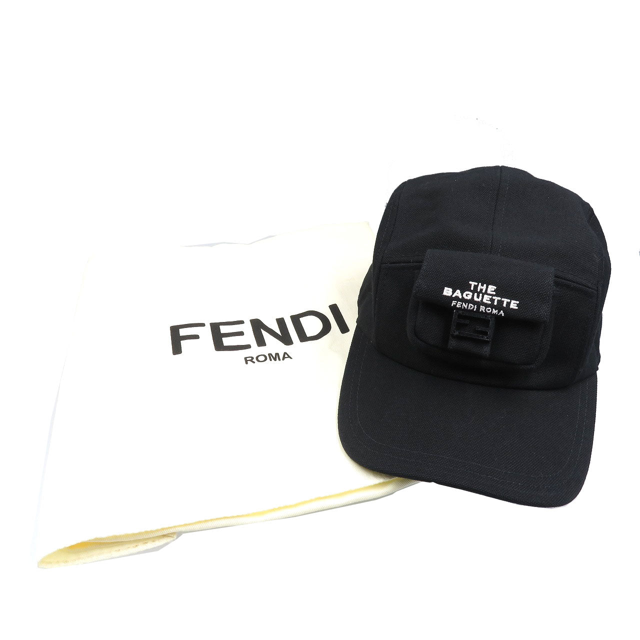 FENDI Other hats FXQ0929 AO2O F0QA1 cotton black Fendi x Marc Jacobs 59cm