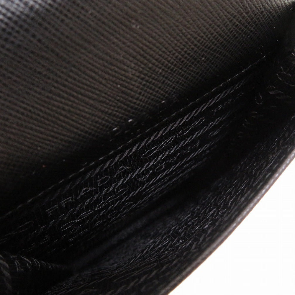 PRADA Shoulder Bag 2ZH068 leather black mini mens Used
