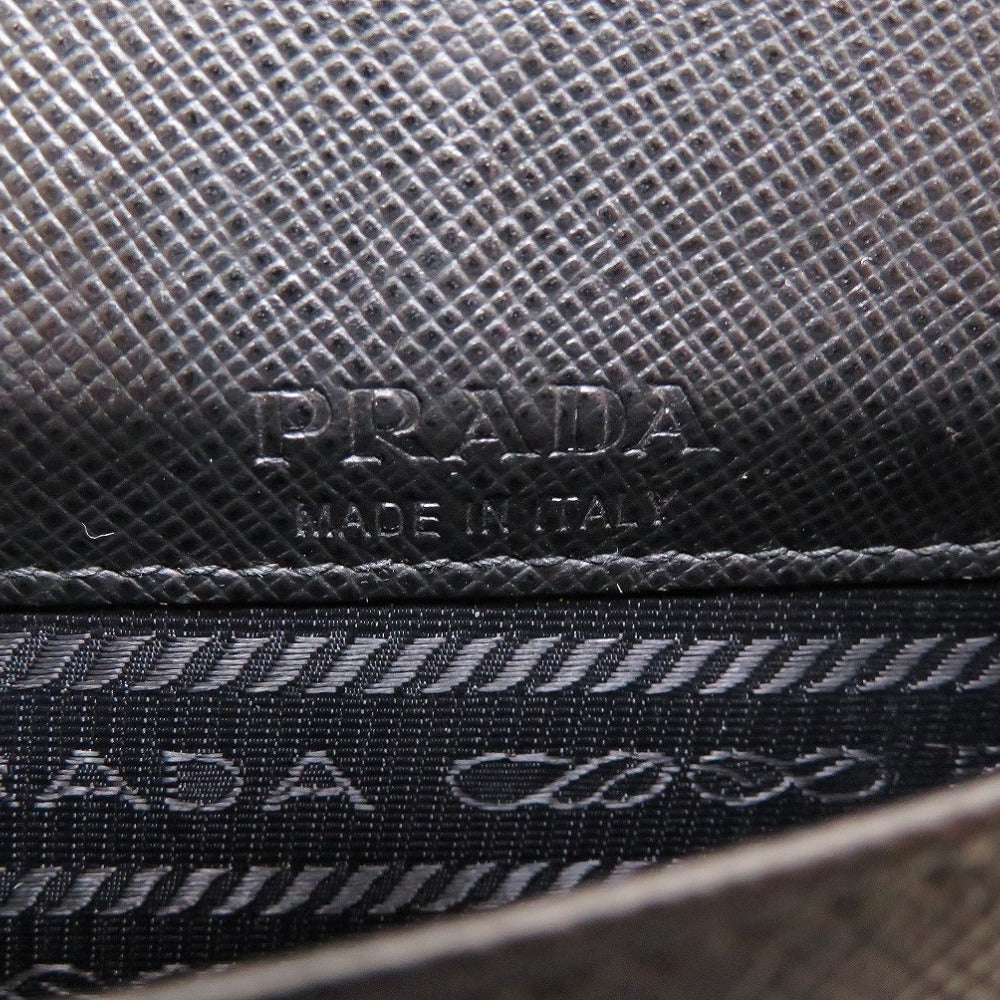 PRADA Shoulder Bag 2ZH068 leather black mini mens Used