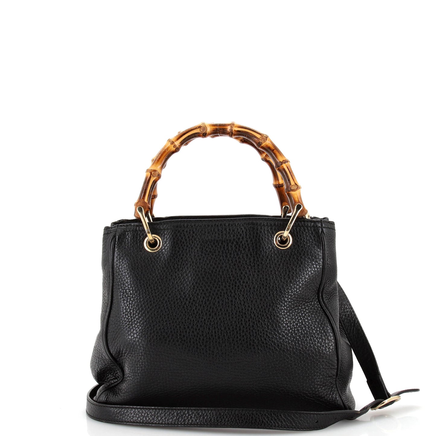 Bamboo Shopper Tote Leather Small