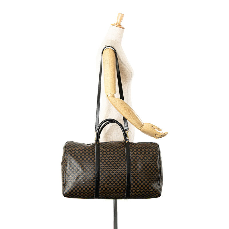 Celine Macadam PVC Leather 2way Boston Bag