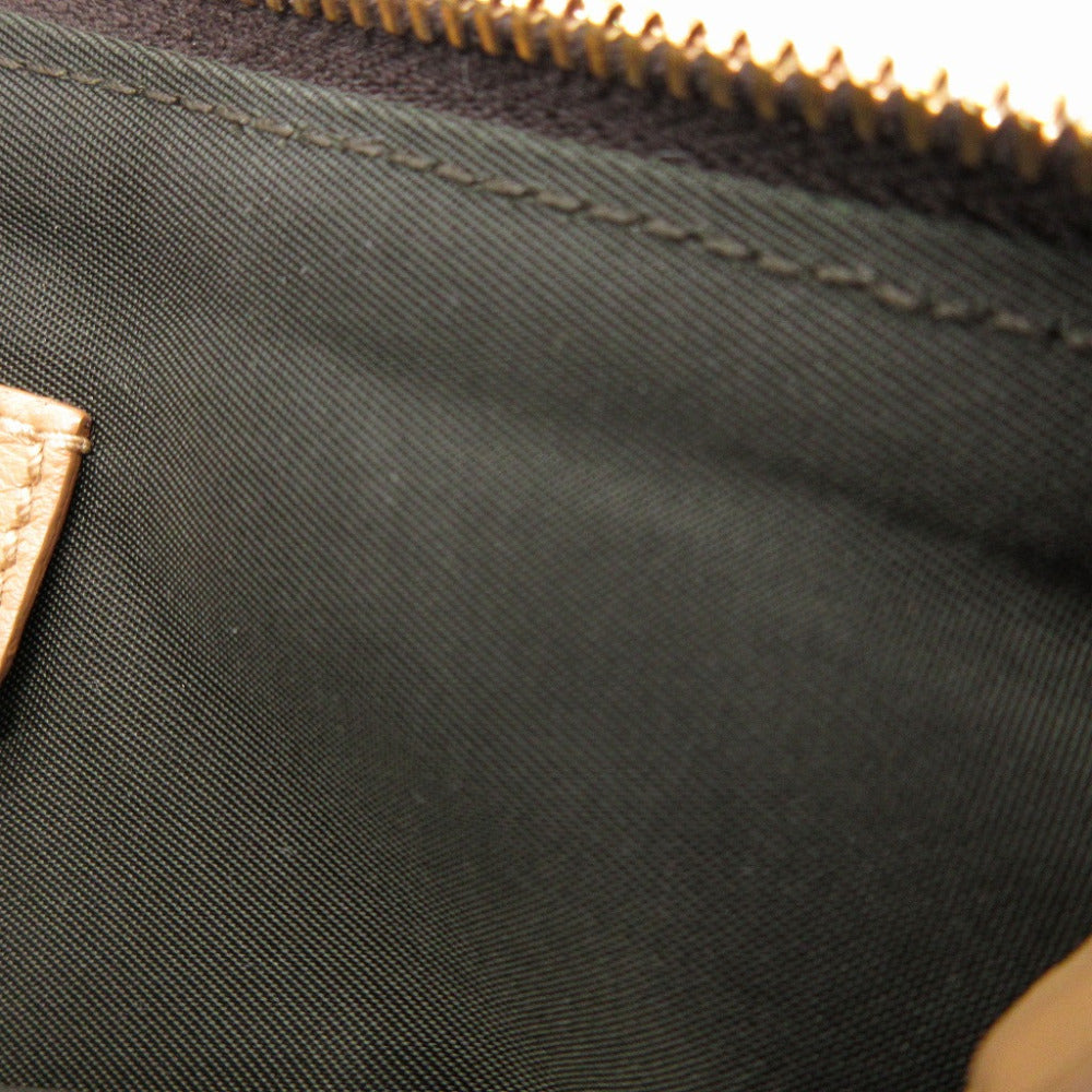 Christian Dior Handbag canvas Brown Saddle pouch Trotter Women Used