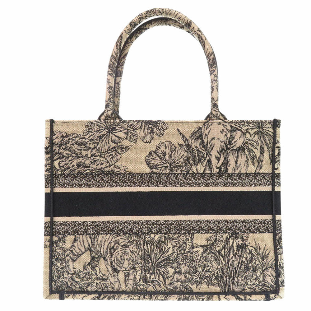 Christian Dior Tote Bag canvas beige Book Tote Medium