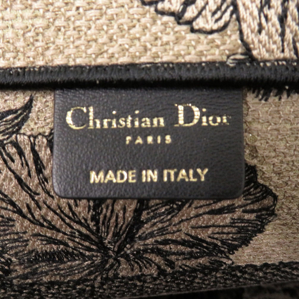 Christian Dior Tote Bag canvas beige Book Tote Medium