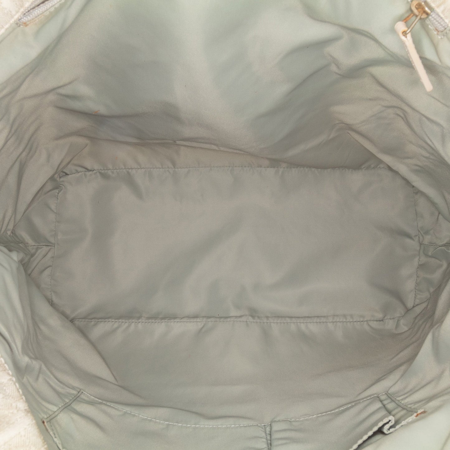Beige Dior Diorissimo Canvas and Leather Ethnic Tote