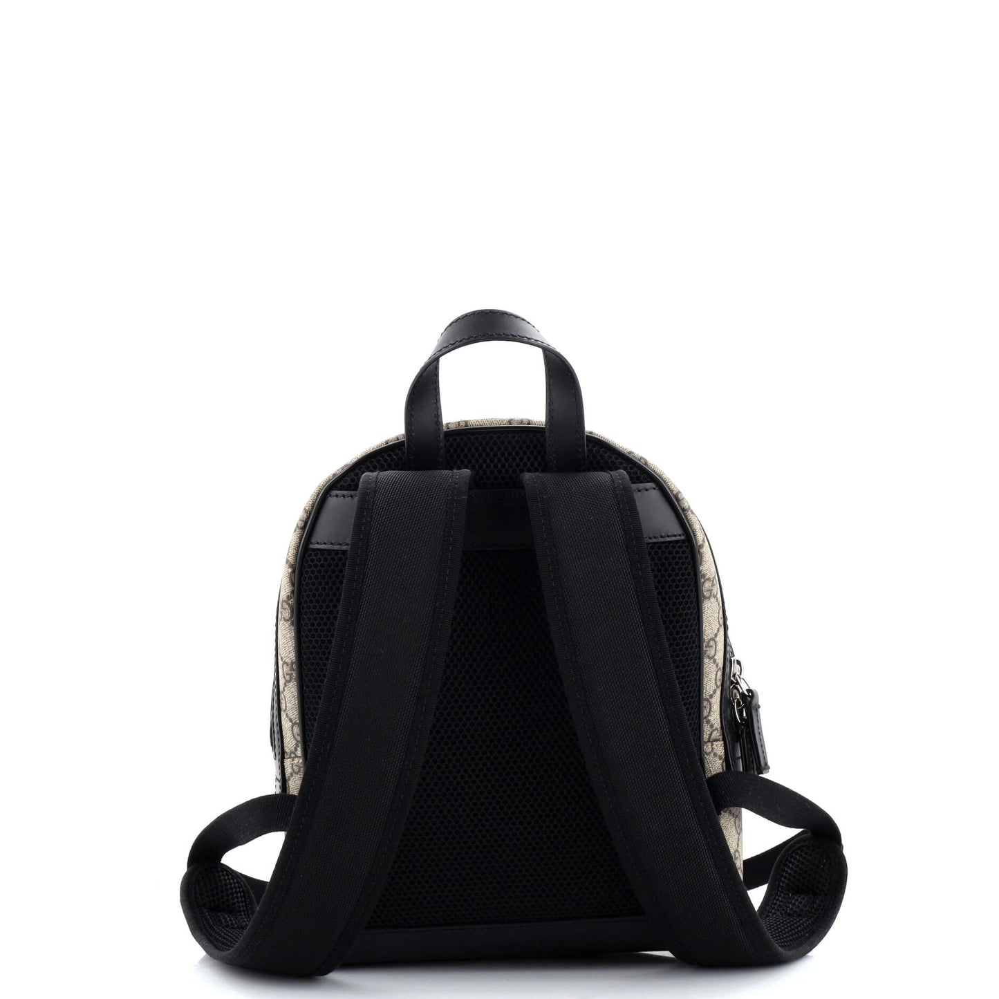 Zip Pocket Backpack GG Coated Canvas Small