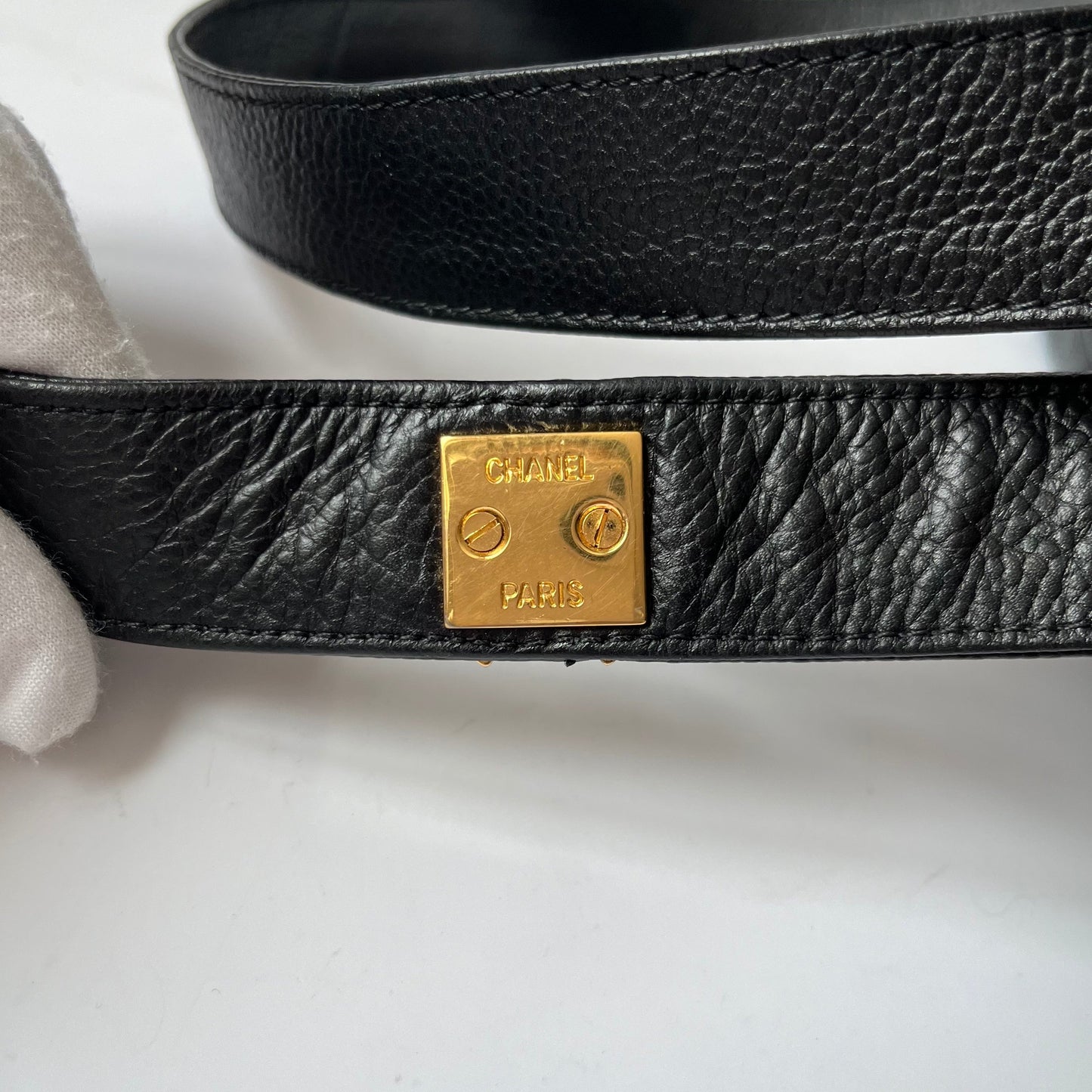 Chanel Vintage Duma Backpack Black Caviar Leather Gold Hardware, 1996-97