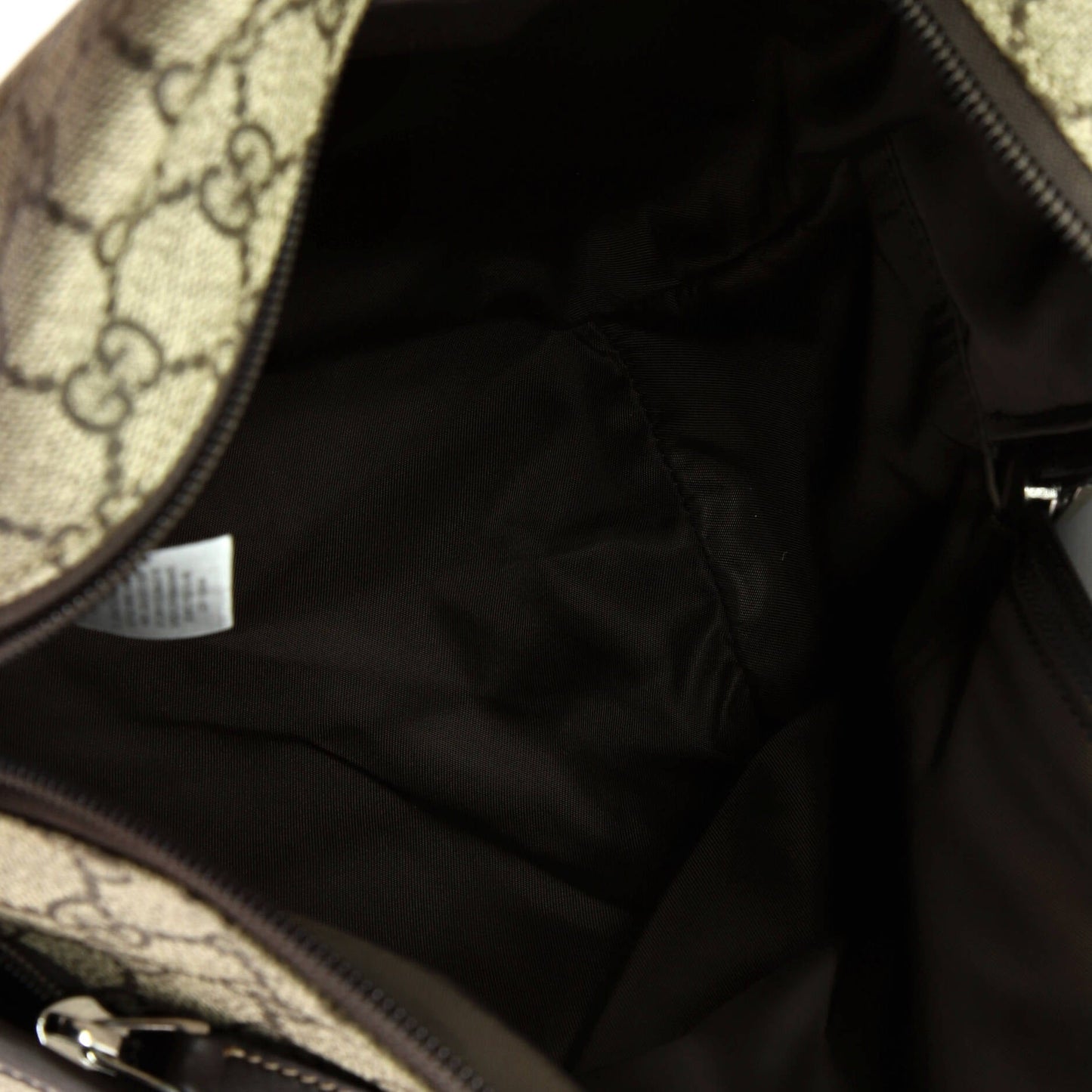 Front Pocket Backpack GG Coated Canvas Small