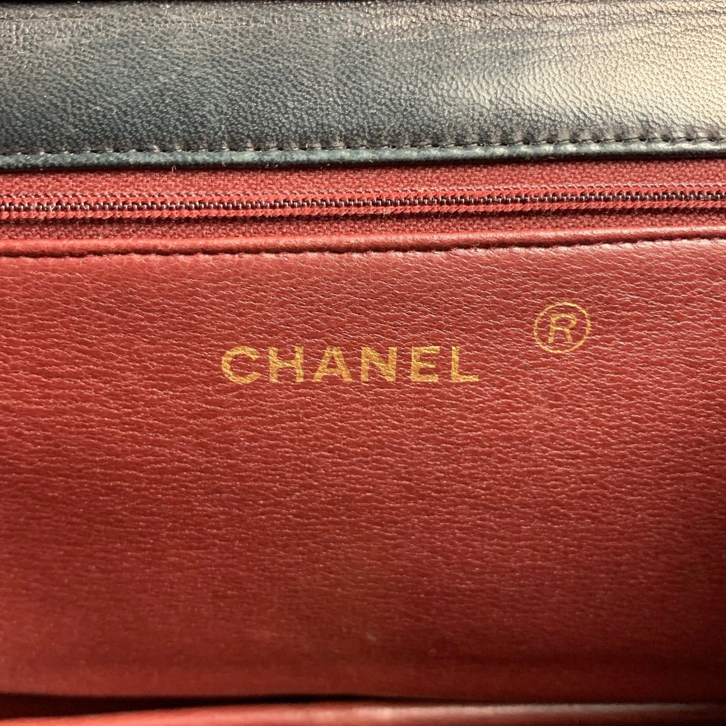 Vintage CHANEL Black Quilted Leather Shoulder Bag Handbag