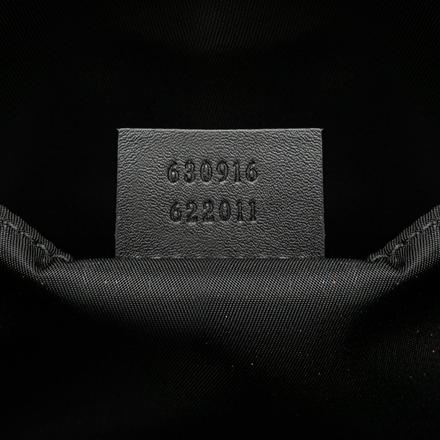 Black Gucci Techno Web Canvas Clutch