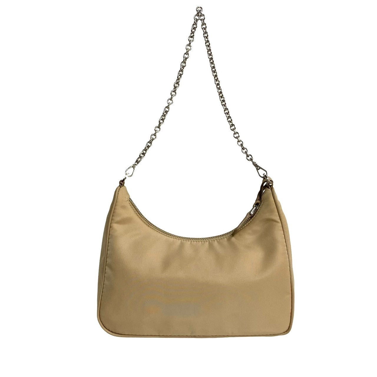 PRADA Shoulder Bag Nylon beige Re:Edition