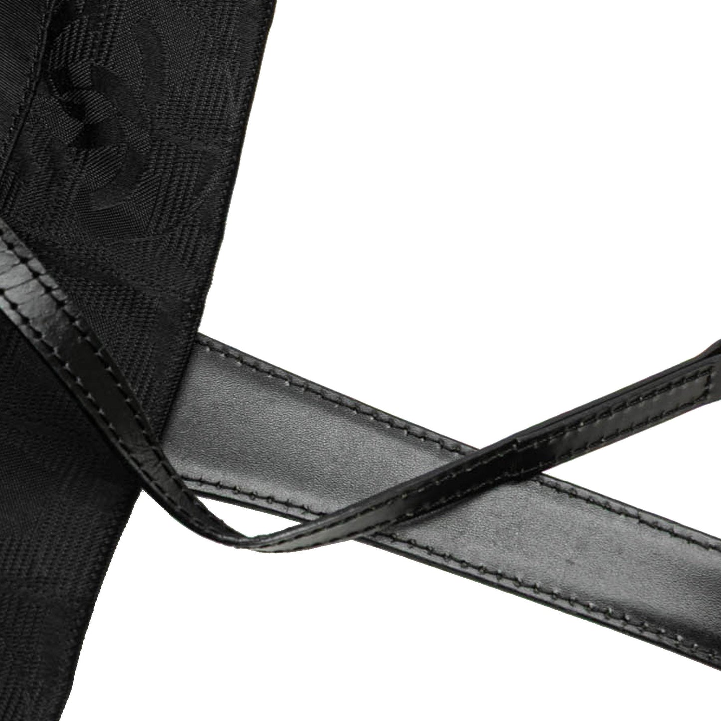 Black Chanel New Travel Line Nylon Tote