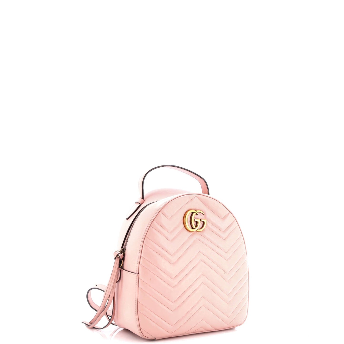 GG Marmont Backpack Matelasse Leather Small
