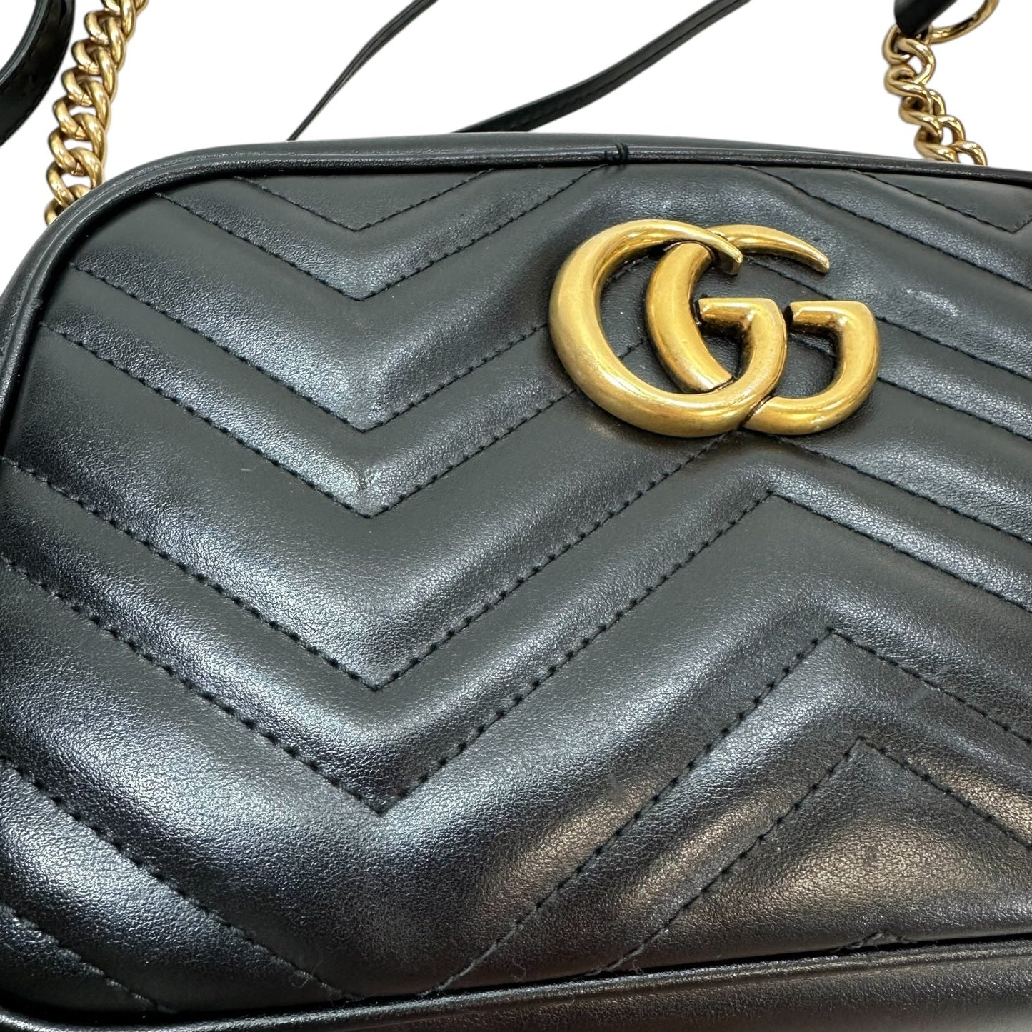 Crossbody Luxury Designer By Gucci Size: Medium