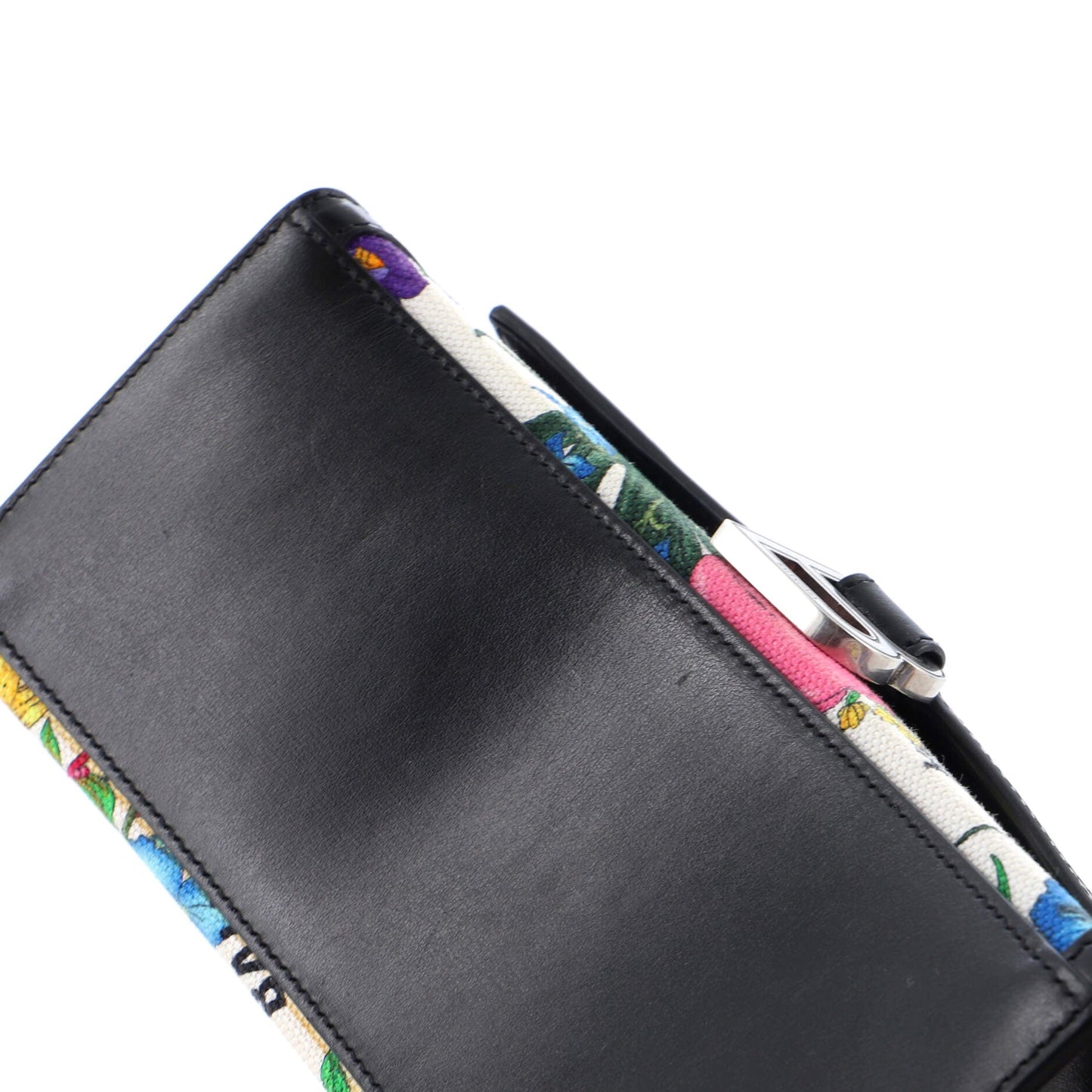 x Balenciaga The Hacker Project Hourglass Top Handle Bag Flora Canvas Small