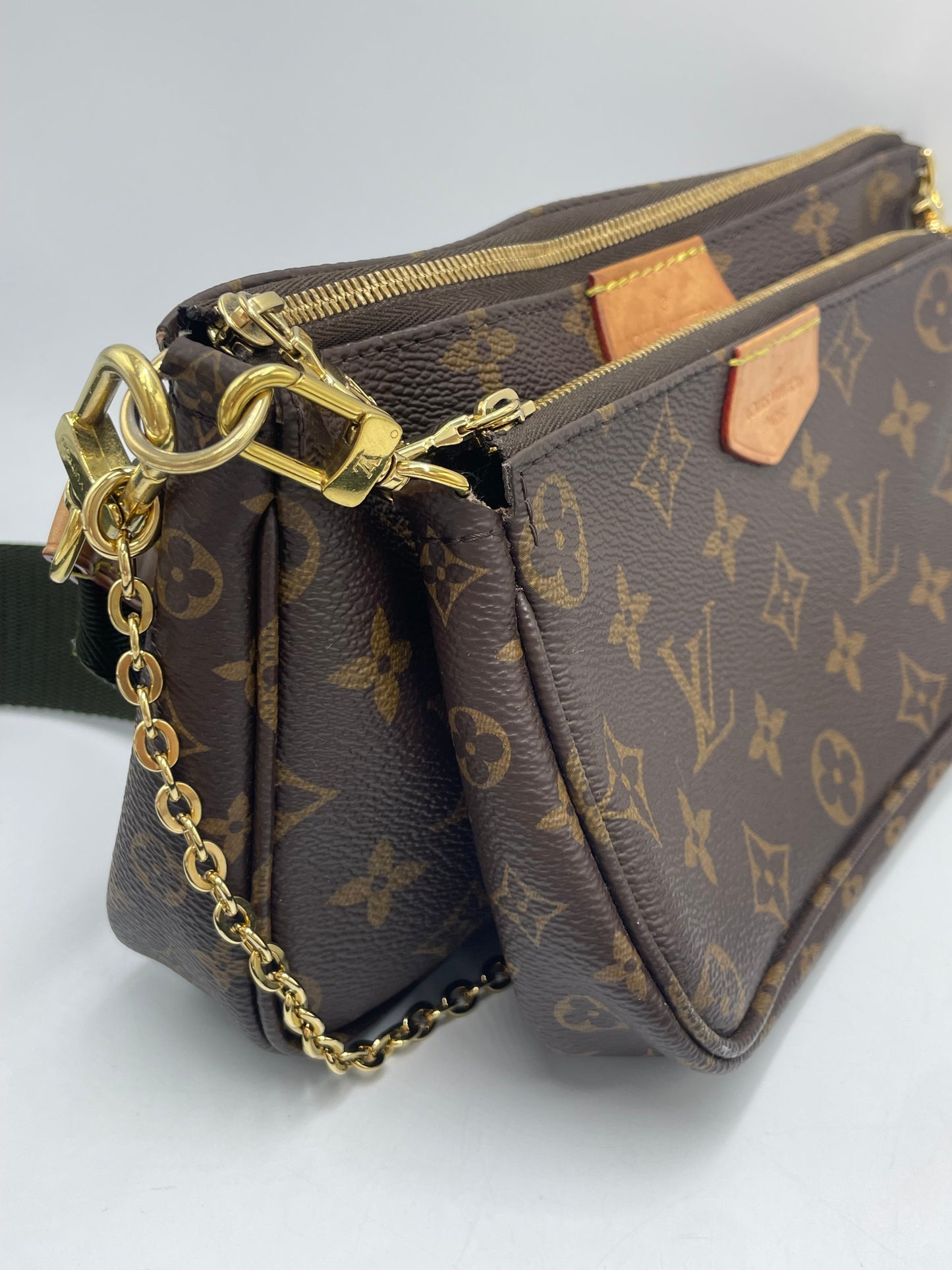 Louis Vuitton Multi Pochette Designer Luxury Crossbody Handbag