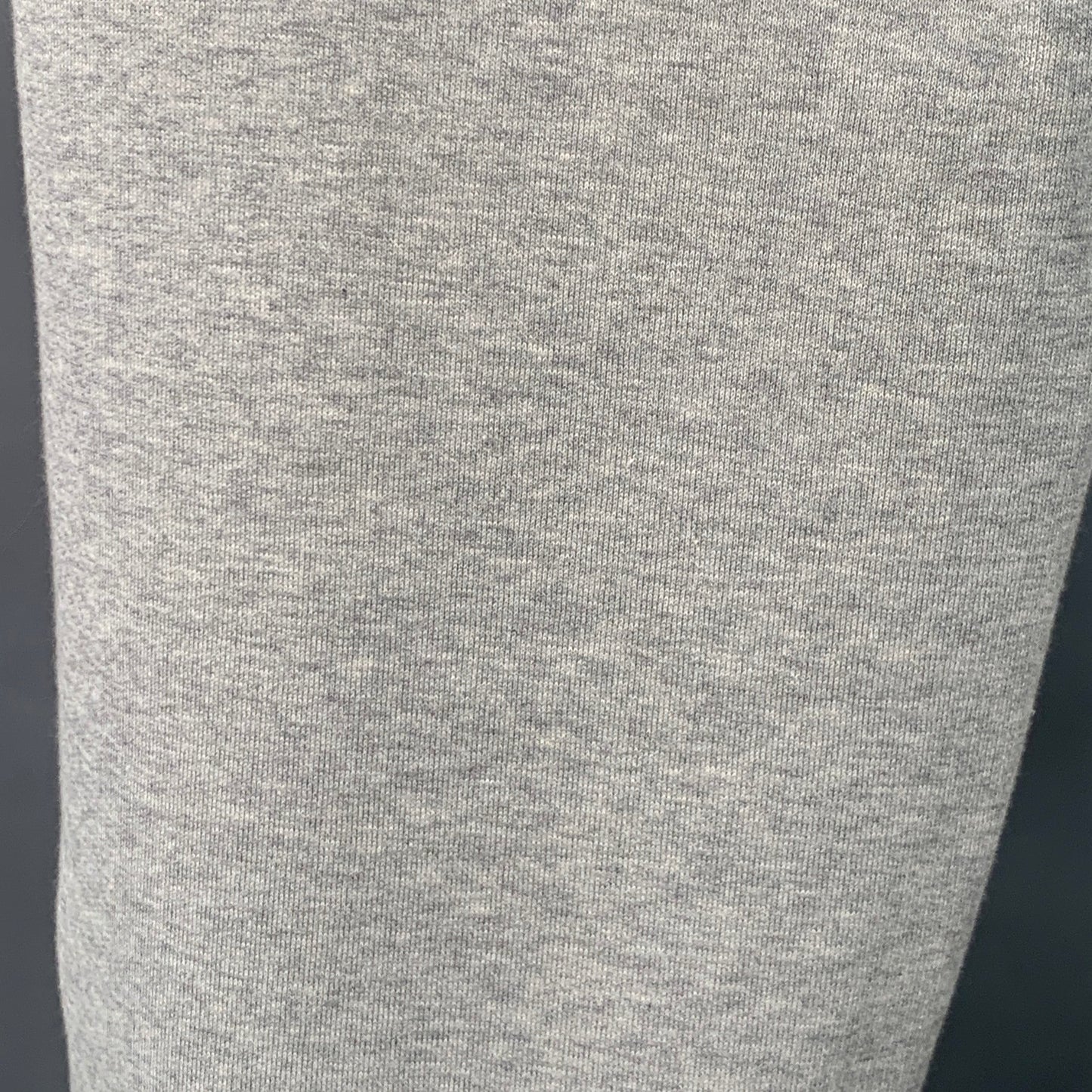 LOUIS VUITTON Size M Heather Grey Black Graffiti Logo Cotton Sweatpants Casual Pants