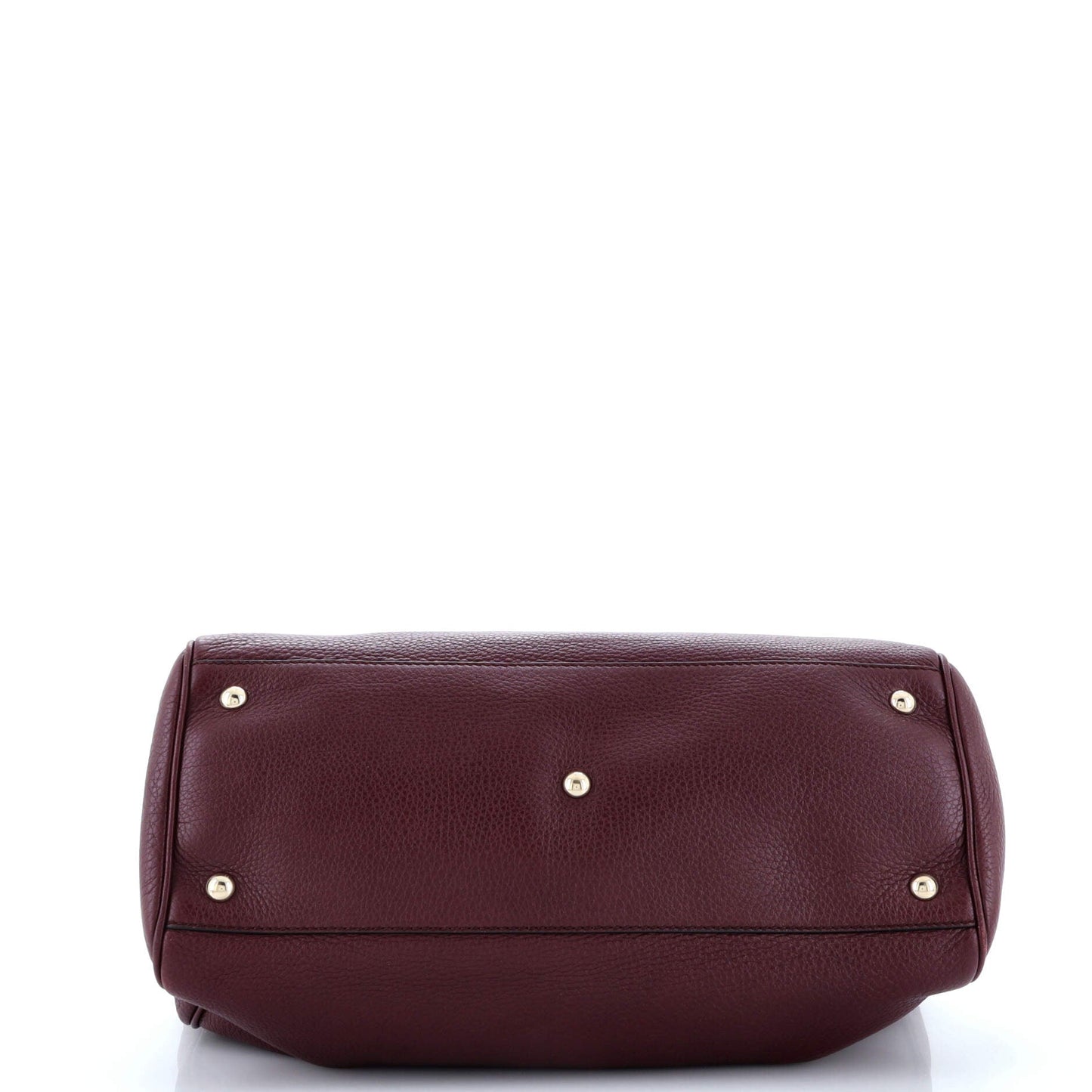 Bamboo Shopper Tote Leather Medium