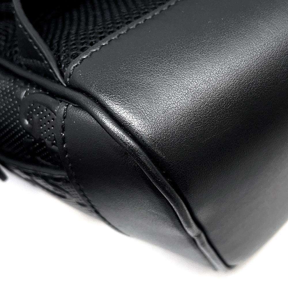 GUCCI GG Embossed Backpack Black 658579 Leather