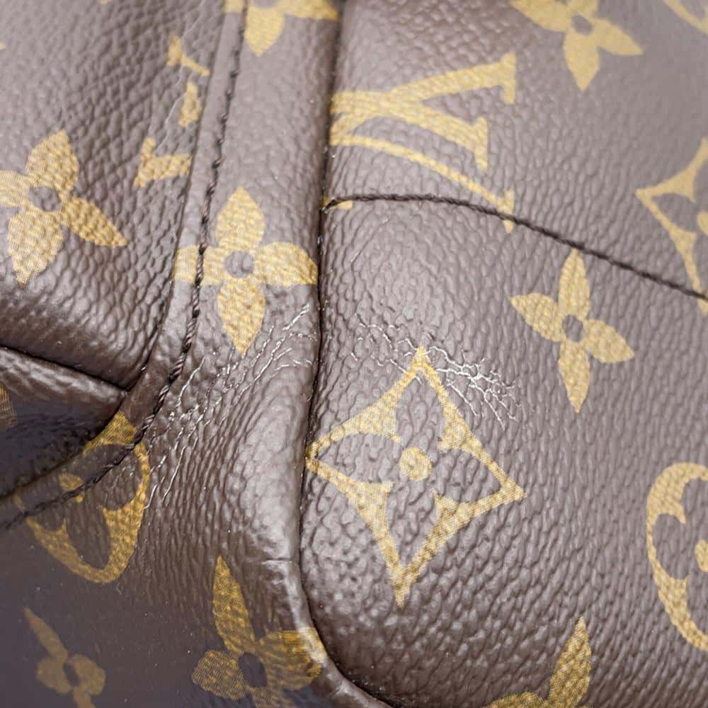 LOUIS VUITTON Palm Springs Backpack Noir M44874 Monogram Size MM