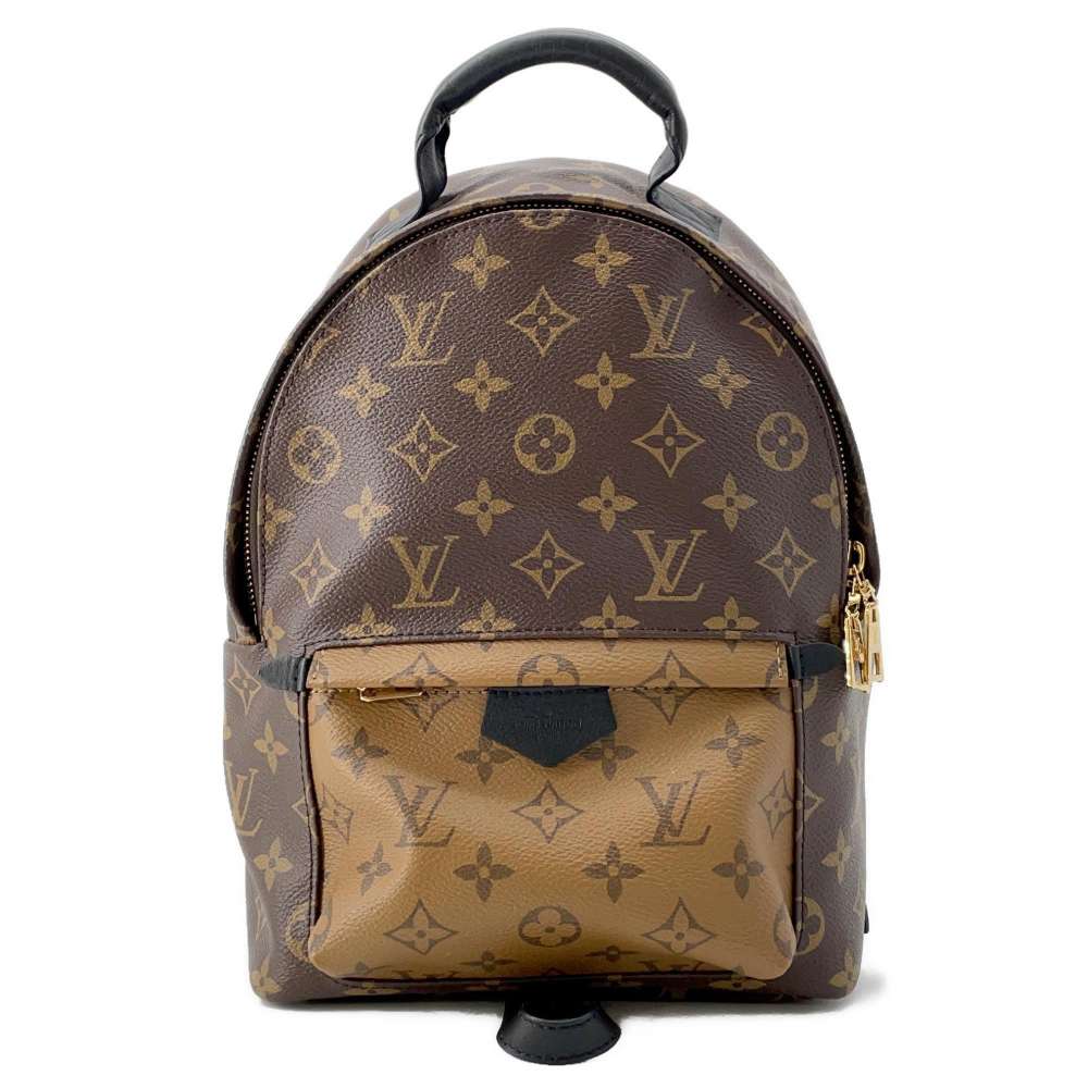 LOUIS VUITTON Palm Springs Backpack Noir M44870 Monogram Monogram Reverse Canvas Size PM