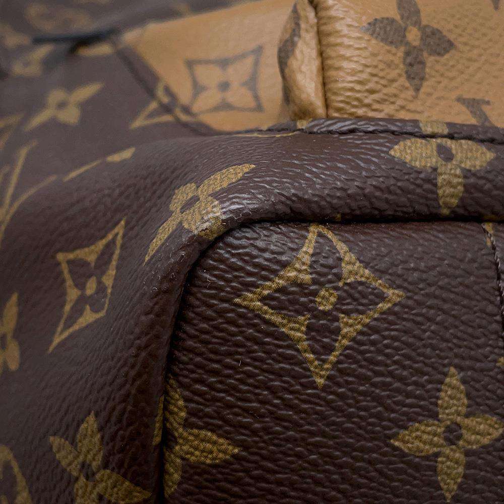 LOUIS VUITTON Palm Springs Backpack Noir M44870 Monogram Monogram Reverse Canvas Size PM
